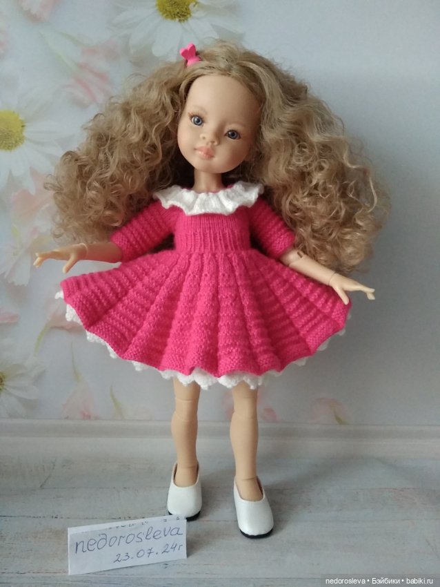 Платье для куклы Паола Рейна (фото 4)
