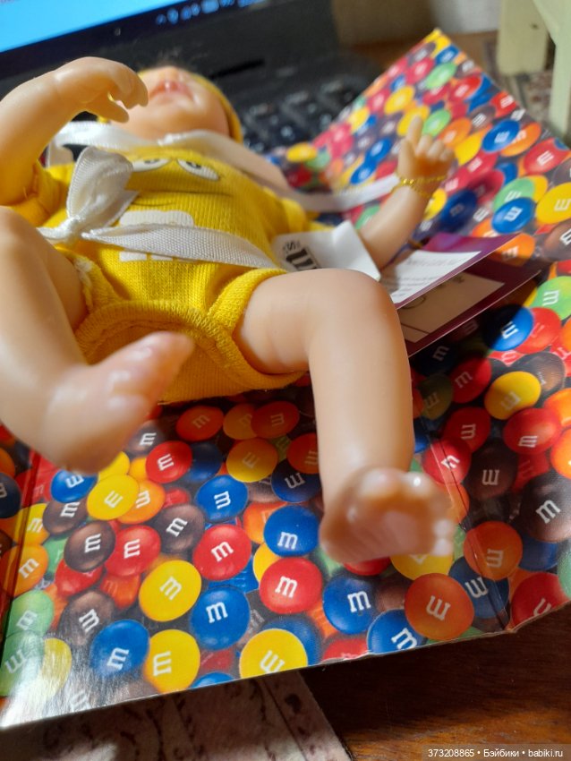 Нежный малышок М&М-ка TheAshton-DrakeGalleries (фото 4)