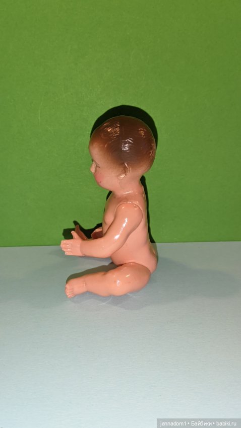 Целлулоидный пупсик Petit Colin, Франция, высота 12 см (фото 7)