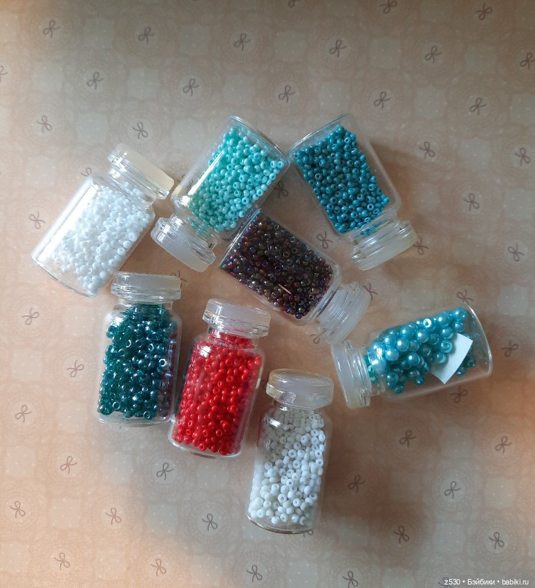 Стеклянные флаконы, мини баночки