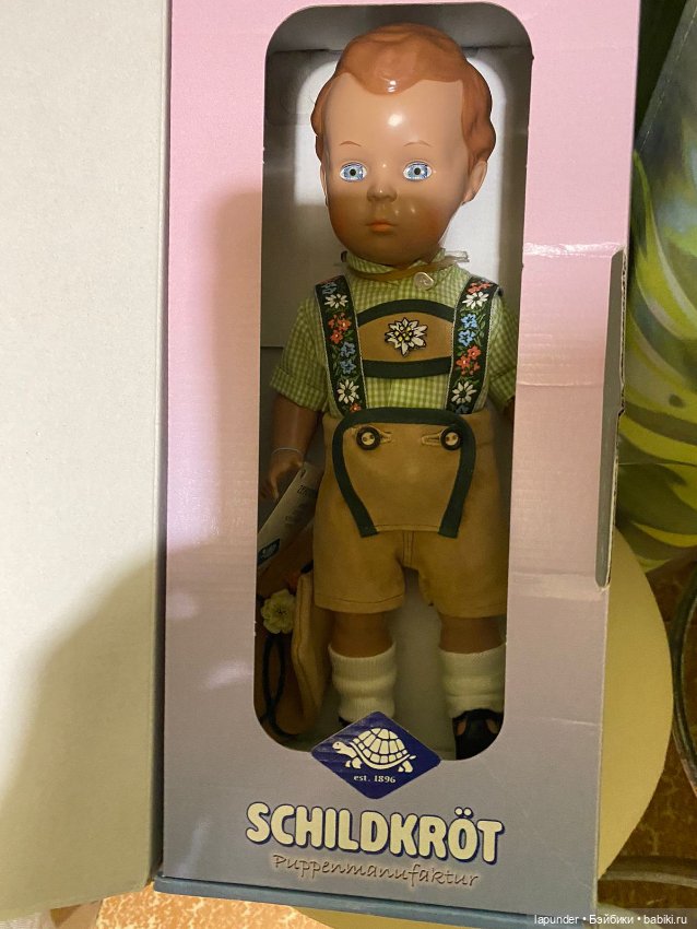 Кукла Schildkrot Hans (Шильдкрет Ганс, 34 см) (фото 3)