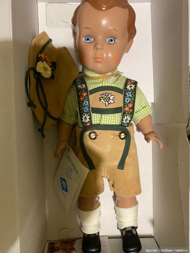 Кукла Schildkrot Hans (Шильдкрет Ганс, 34 см) (фото 2)