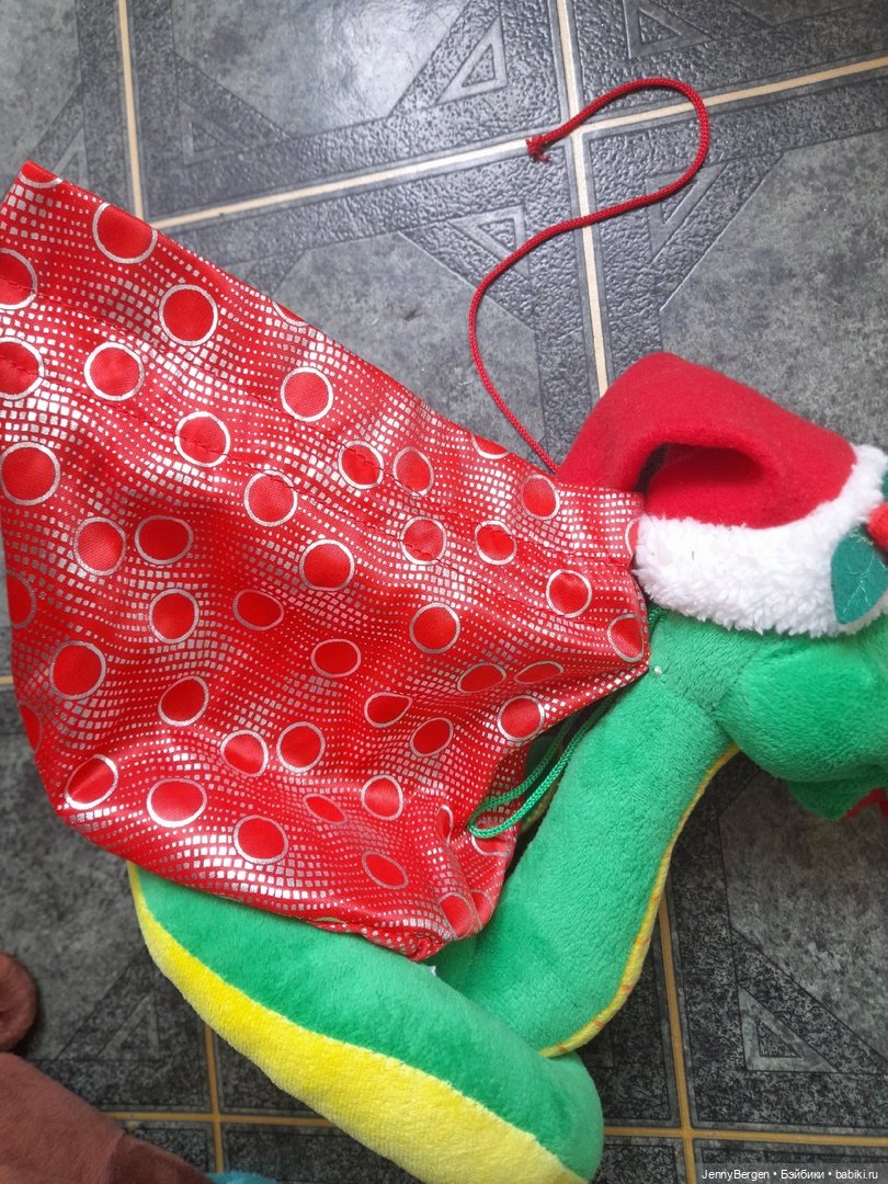 Игрушка Змея с мешком под конфетки (фото 2)