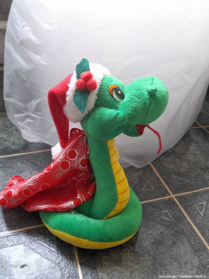 Игрушка Змея с мешком под конфетки (фото 3)