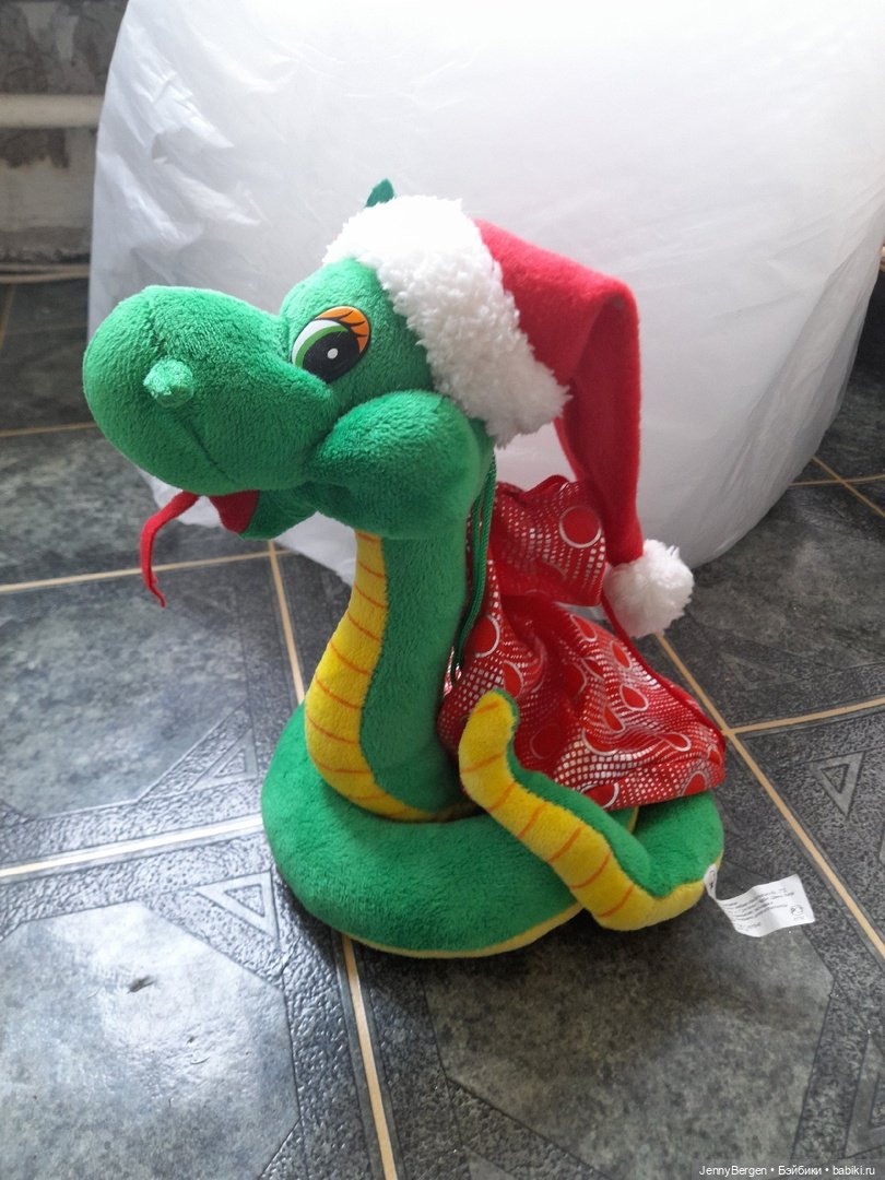 Игрушка Змея с мешком под конфетки (фото 6)