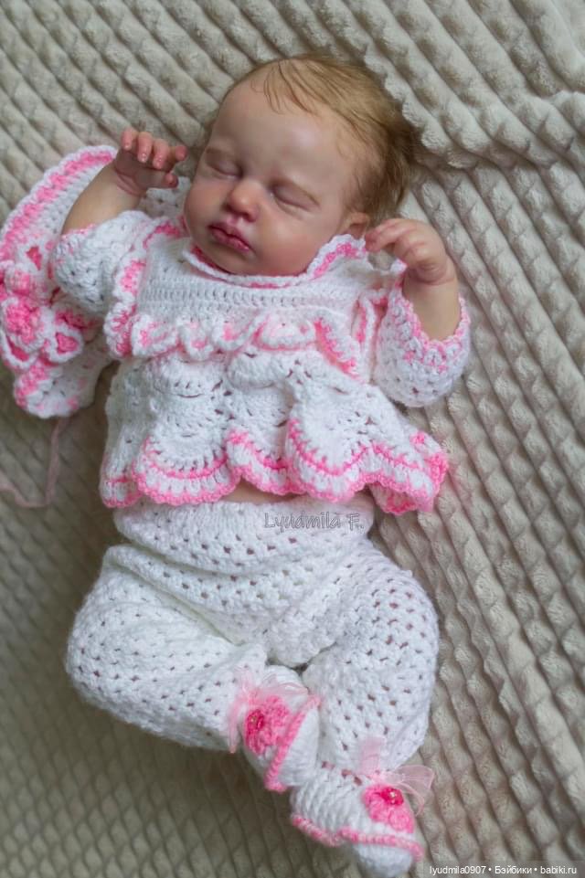 Малышку Lou Lou скульптор Joanna Kazmierczak (оригинал) (фото 2)