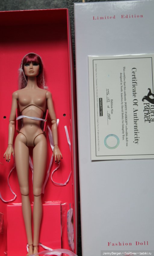 Fashion doll - Poppy Parker Travel Togs НЮД (Integrity toys