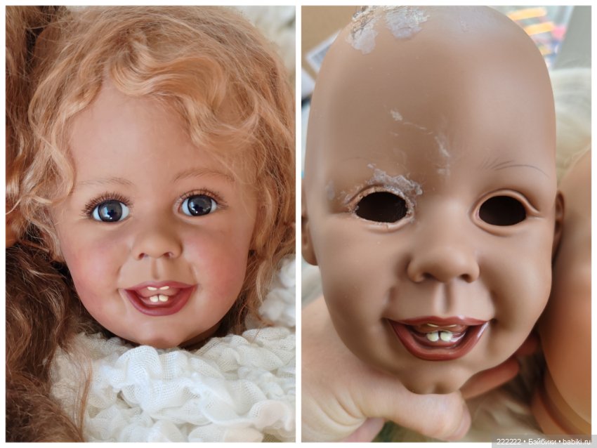 Реставрация оригинальных кукол