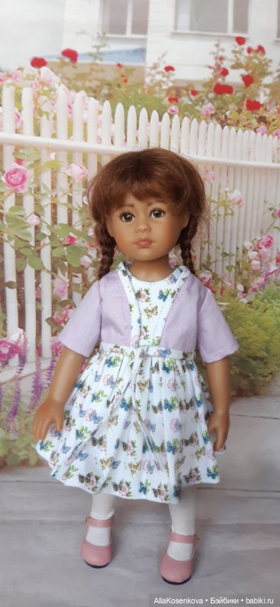 Платье и болеро для кукол Heidi Plusczok, Boneka (фото 5)