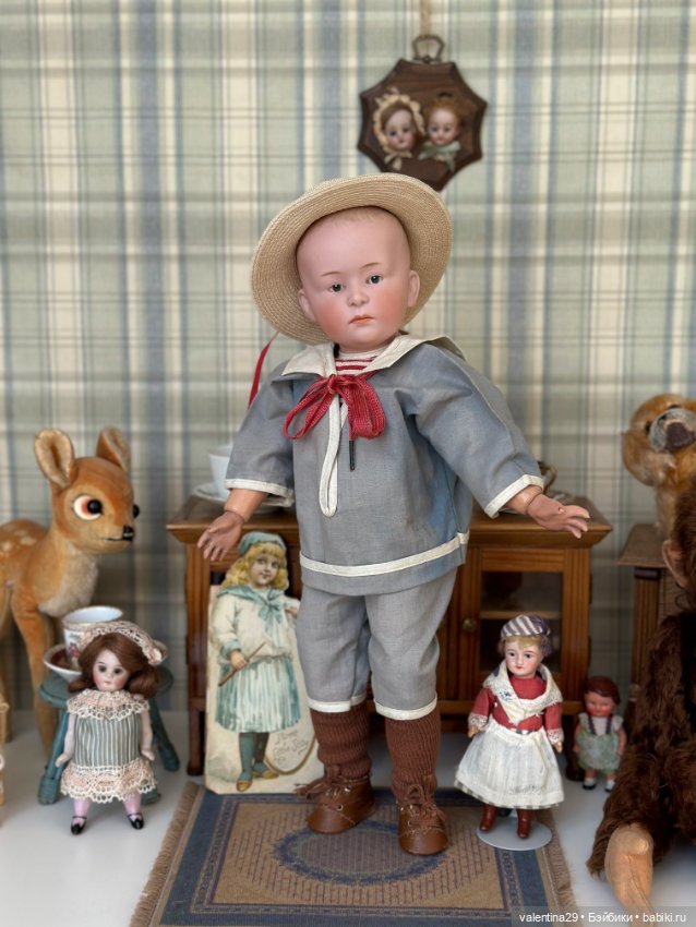 Антикварный мальчик Gebruder Heubach 4 6894 (фото 2)
