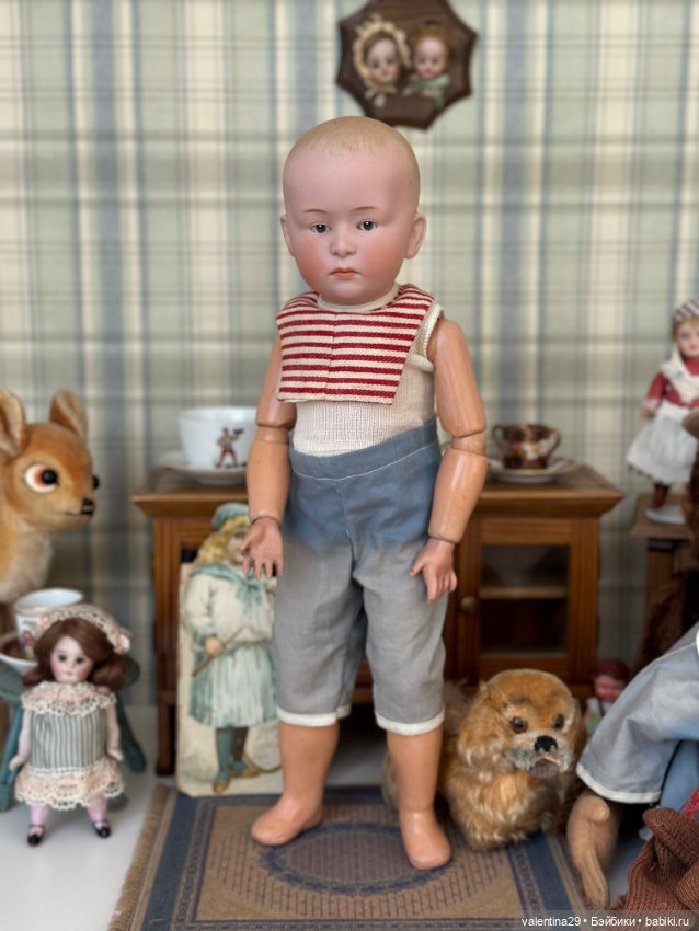 Антикварный мальчик Gebruder Heubach 4 6894 (фото 6)