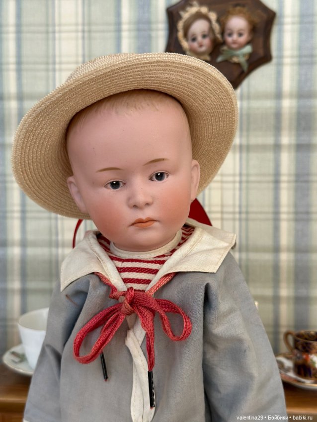 Антикварный мальчик Gebruder Heubach 4 6894 (фото 8)