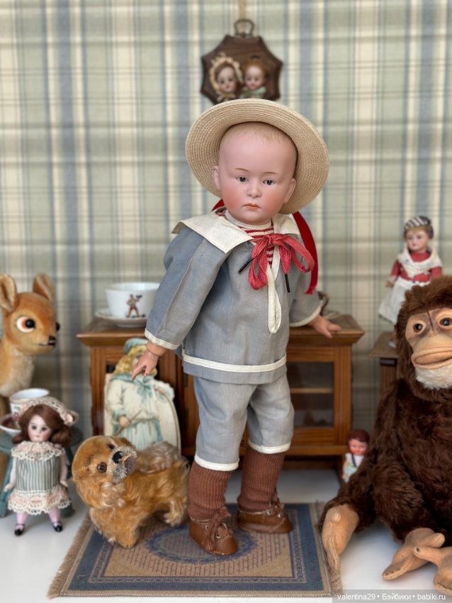 Антикварный мальчик Gebruder Heubach 4 6894 (фото 5)