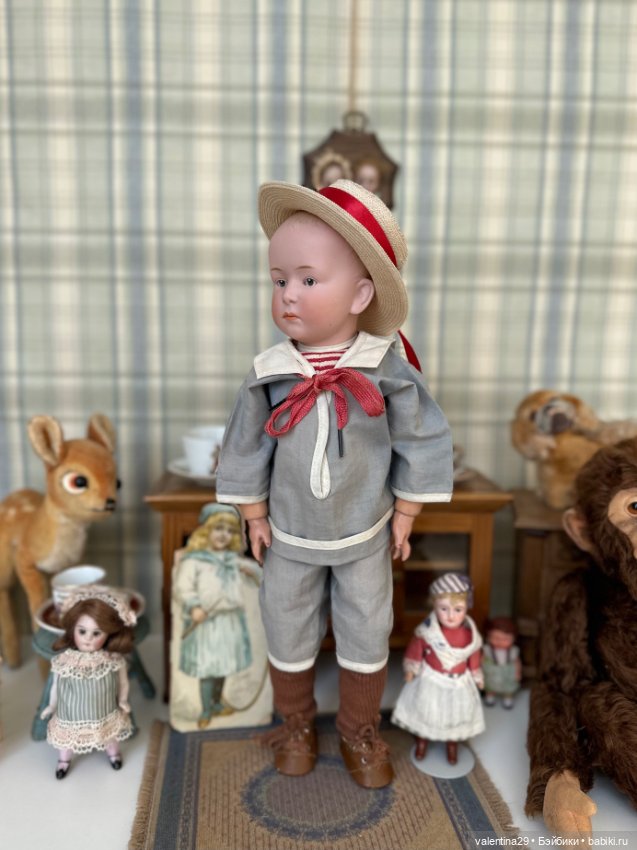 Антикварный мальчик Gebruder Heubach 4 6894 (фото 3)