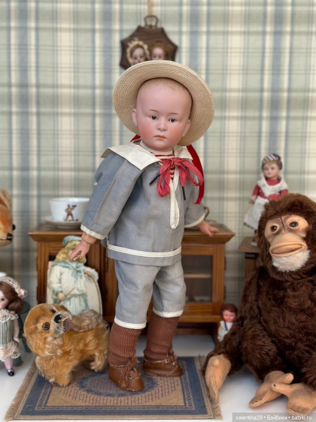 Антикварный мальчик Gebruder Heubach 4 6894 (фото 7)