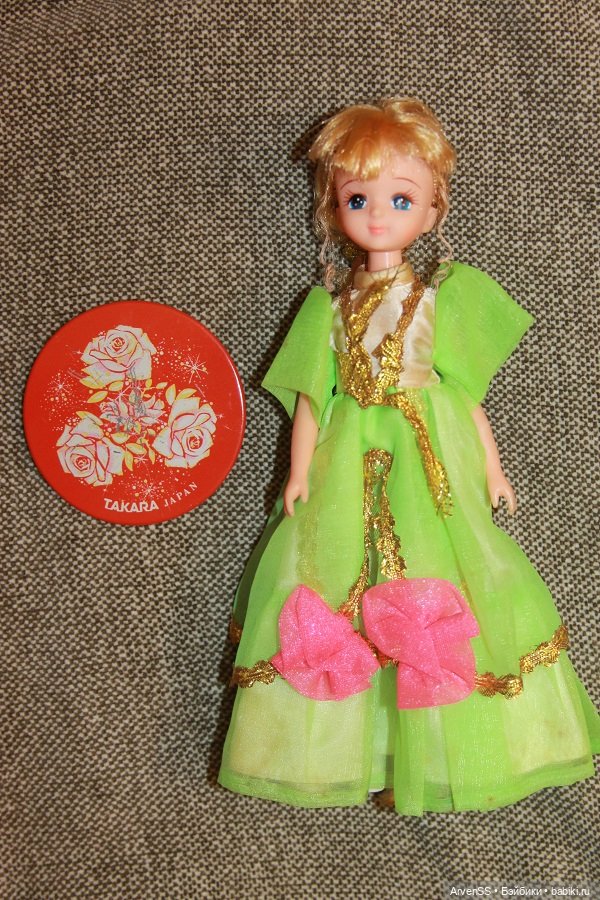 Винтажная подружка Ликки 3 поколения Маюми-чан компании Такара (фото 4)