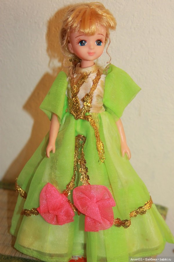 Винтажная подружка Ликки 3 поколения Маюми-чан компании Такара (фото 3)