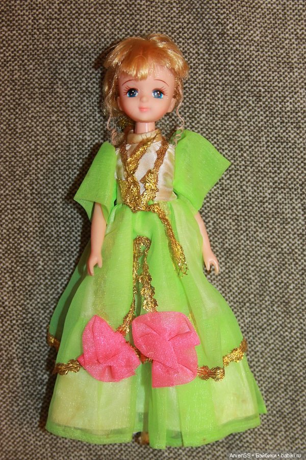 Винтажная подружка Ликки 3 поколения Маюми-чан компании Такара (фото 5)