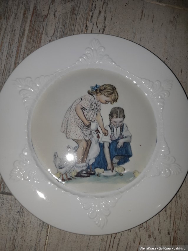 Декоративная тарелка — Аксессуары для кукольных фотосессий (фото 6)