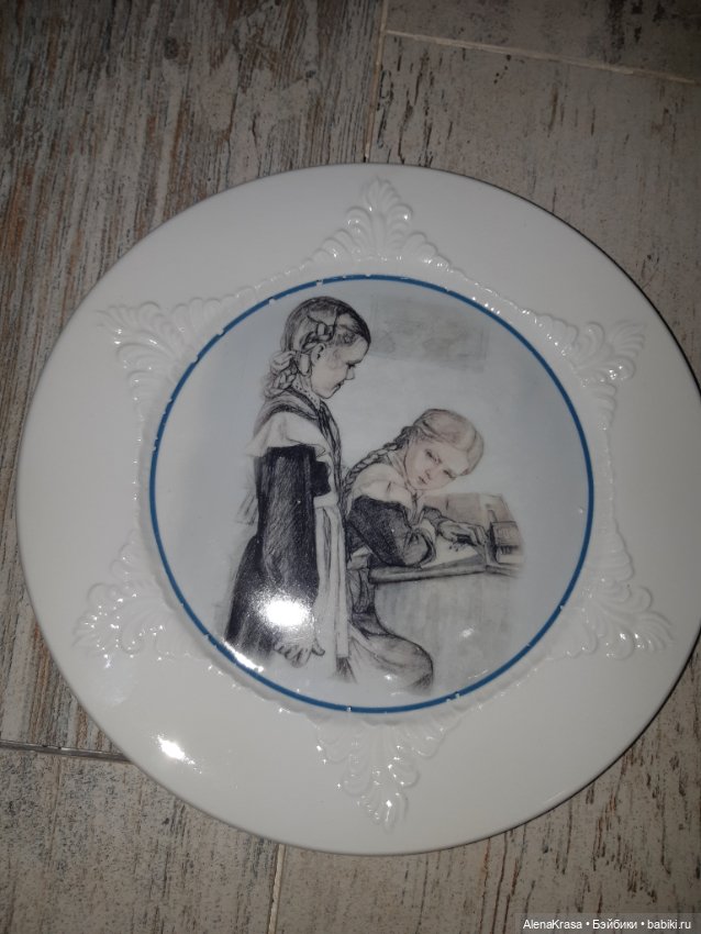 Декоративная тарелка — Аксессуары для кукольных фотосессий