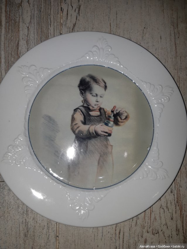 Декоративная тарелка — Аксессуары для кукольных фотосессий (фото 7)