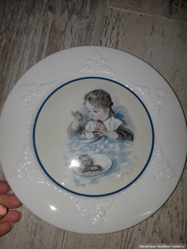 Декоративная тарелка — Аксессуары для кукольных фотосессий (фото 10)