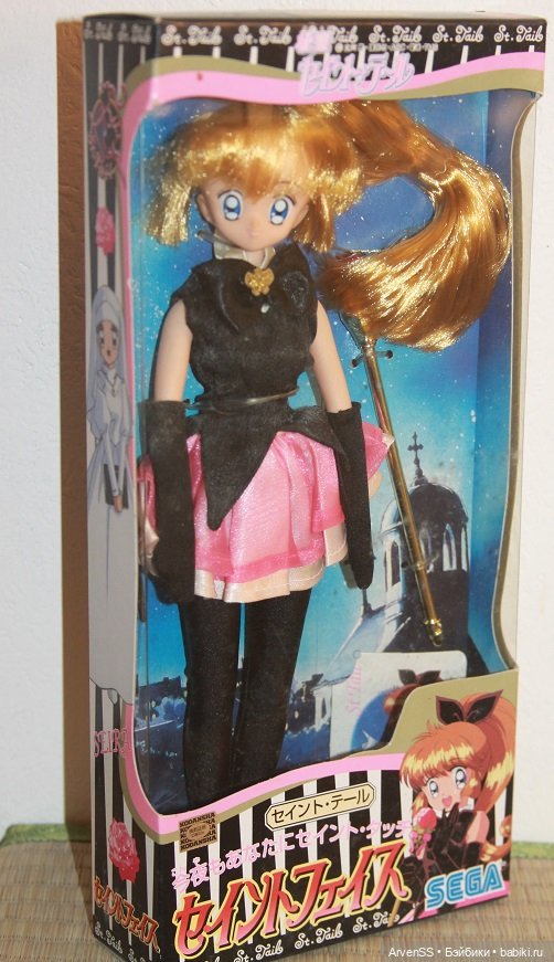 Винтажная анимешка SEGA Saint Tail Saint Face Meimi Haneoka