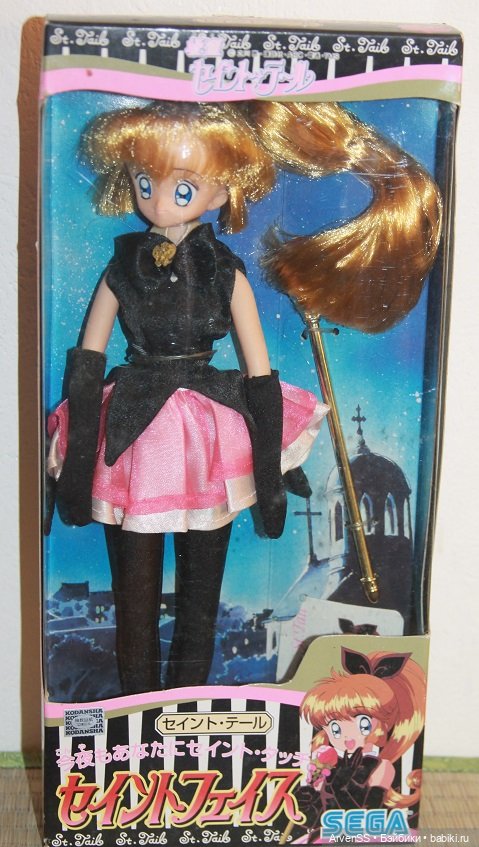 Винтажная анимешка SEGA Saint Tail Saint Face Meimi Haneoka (фото 2)