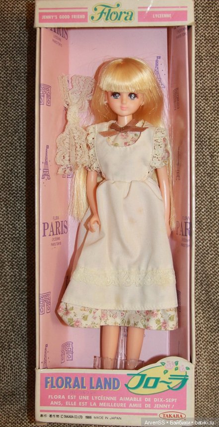Винтажная подружка Дженни сероглазая Флора из серии Sweet Country (фото 2)