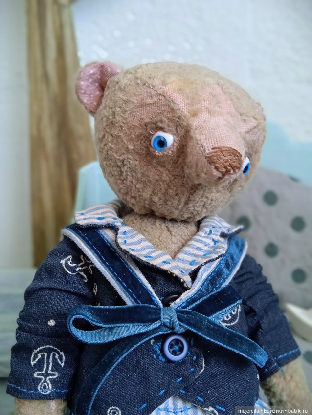 Мишка тедди Гарланд — Авторские игрушки