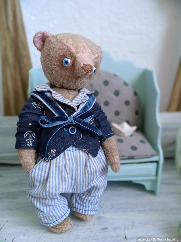 Мишка тедди Гарланд — Авторские игрушки (фото 3)