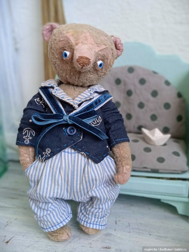 Мишка тедди Гарланд — Авторские игрушки (фото 2)