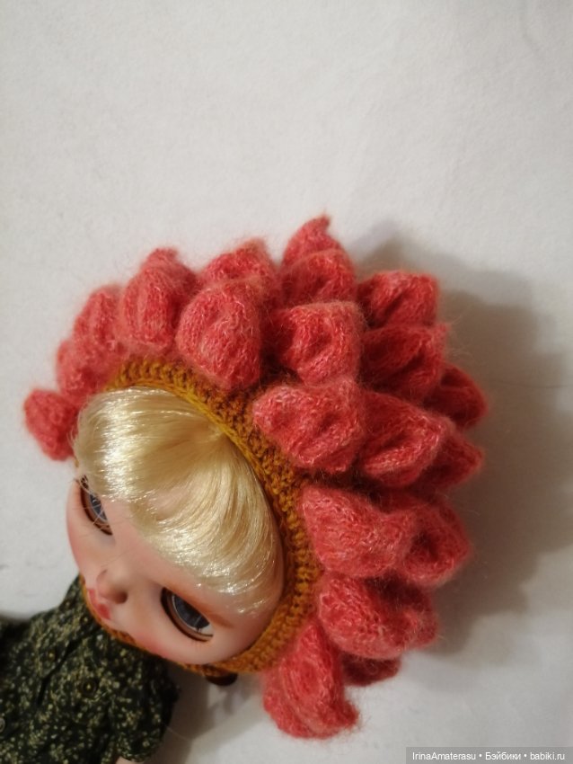 Шапочка "Чешуйчатый Дракон" для блайз (фото 2)