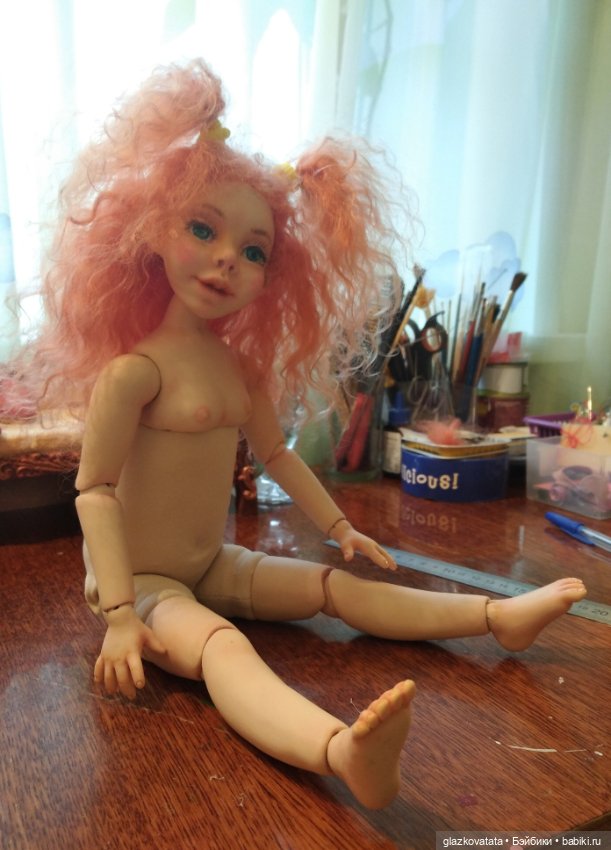 Интерьерная авторская кукла (фото 4)