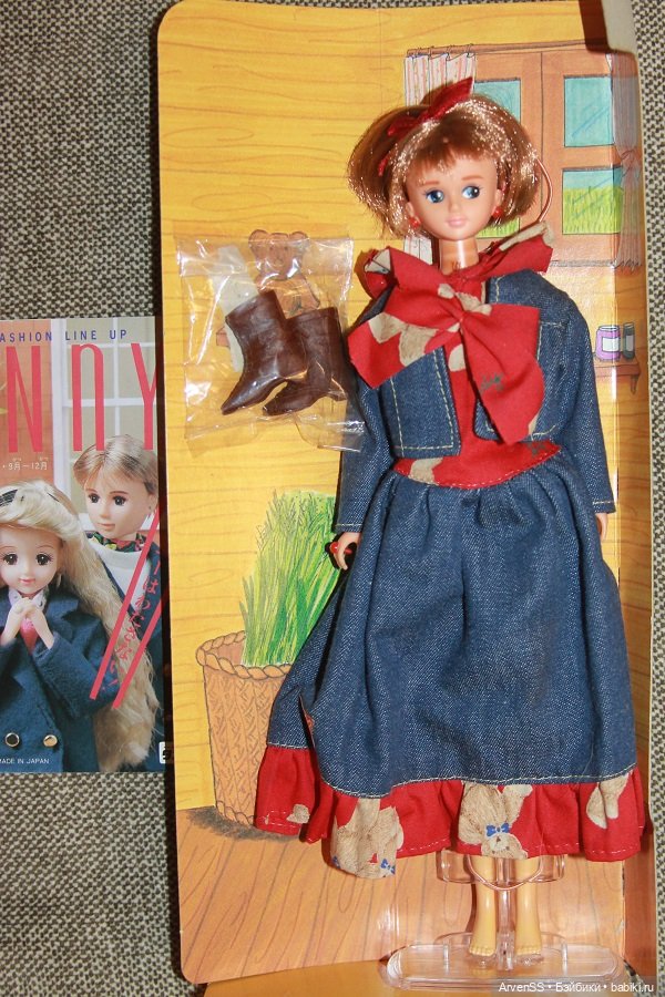 Винтажная подружка Дженни Bob Girl Lie компании Такара (фото 3)