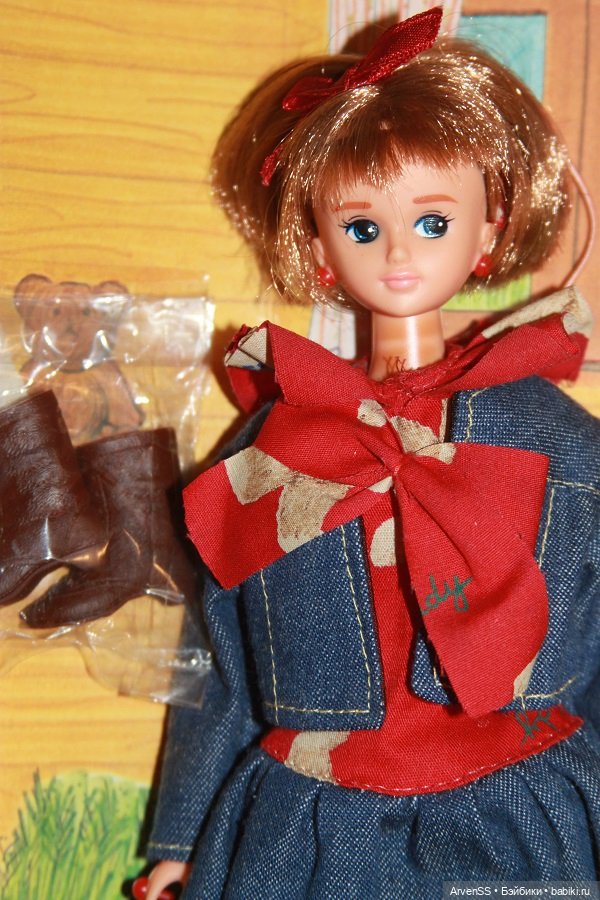 Винтажная подружка Дженни Bob Girl Lie компании Такара (фото 4)