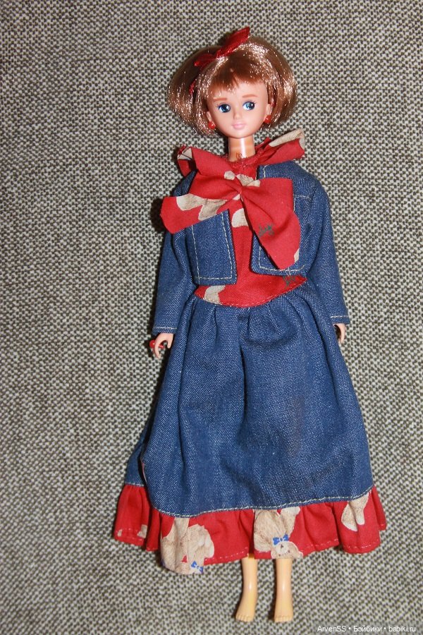 Винтажная подружка Дженни Bob Girl Lie компании Такара (фото 6)