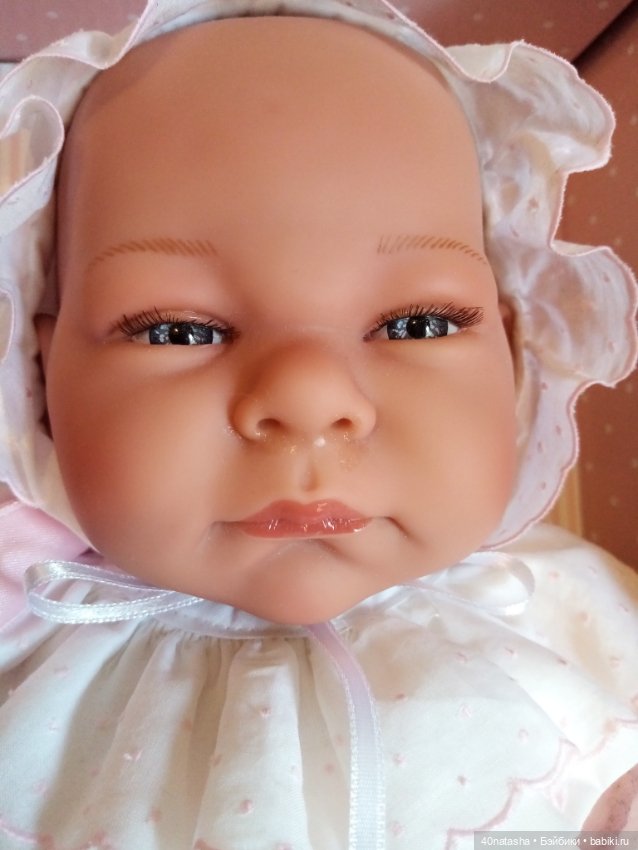 Кукла реборн Сара от фирмы asi, мягконабивная 48 см (фото 3)