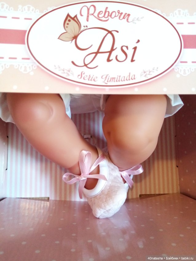 Кукла реборн Сара от фирмы asi, мягконабивная 48 см (фото 6)