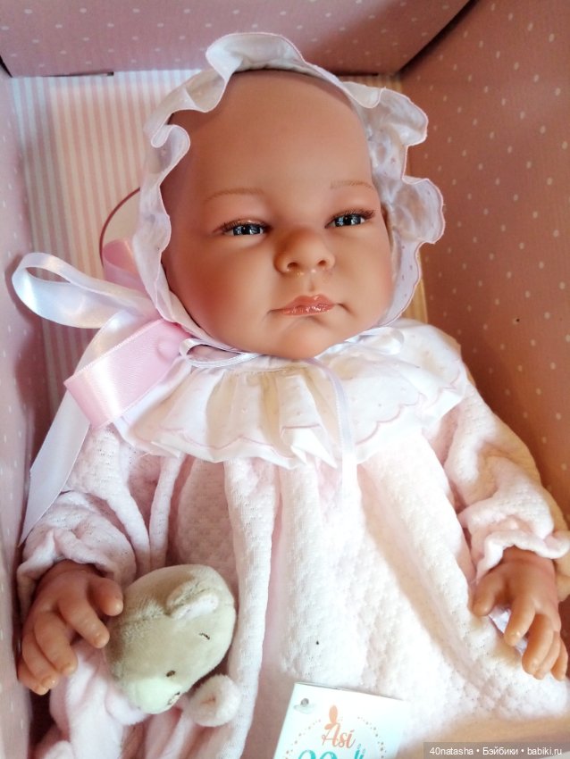 Кукла реборн Сара от фирмы asi, мягконабивная 48 см (фото 2)