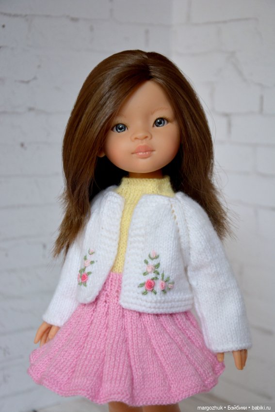 Комплект «Акварелька» на кукол Paola Reina, Minouche и других подобного размера (фото 4)