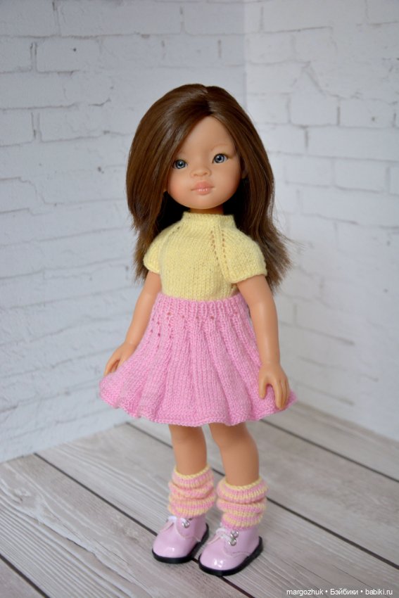 Комплект «Акварелька» на кукол Paola Reina, Minouche и других подобного размера (фото 7)