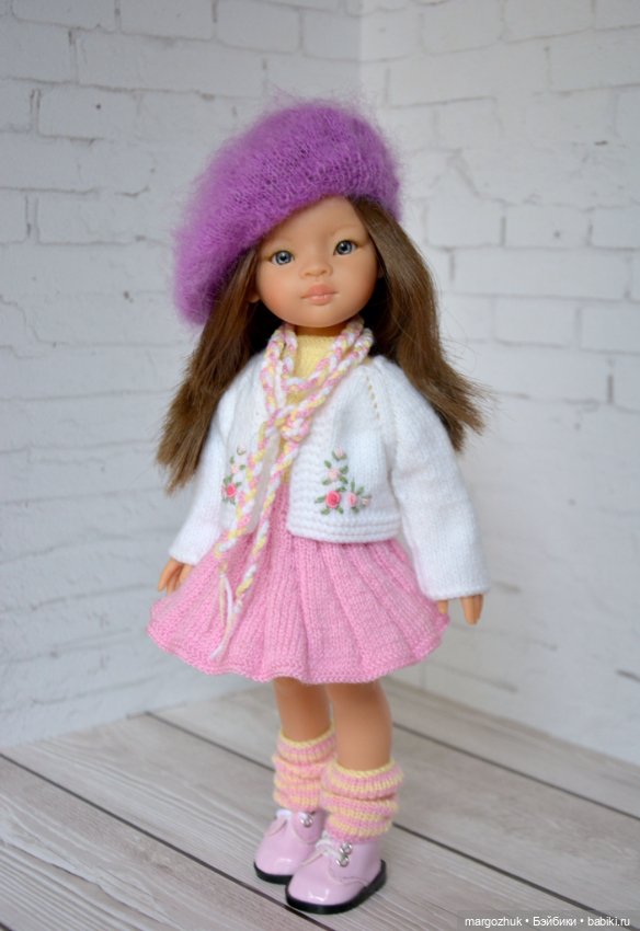 Комплект «Акварелька» на кукол Paola Reina, Minouche и других подобного размера (фото 2)