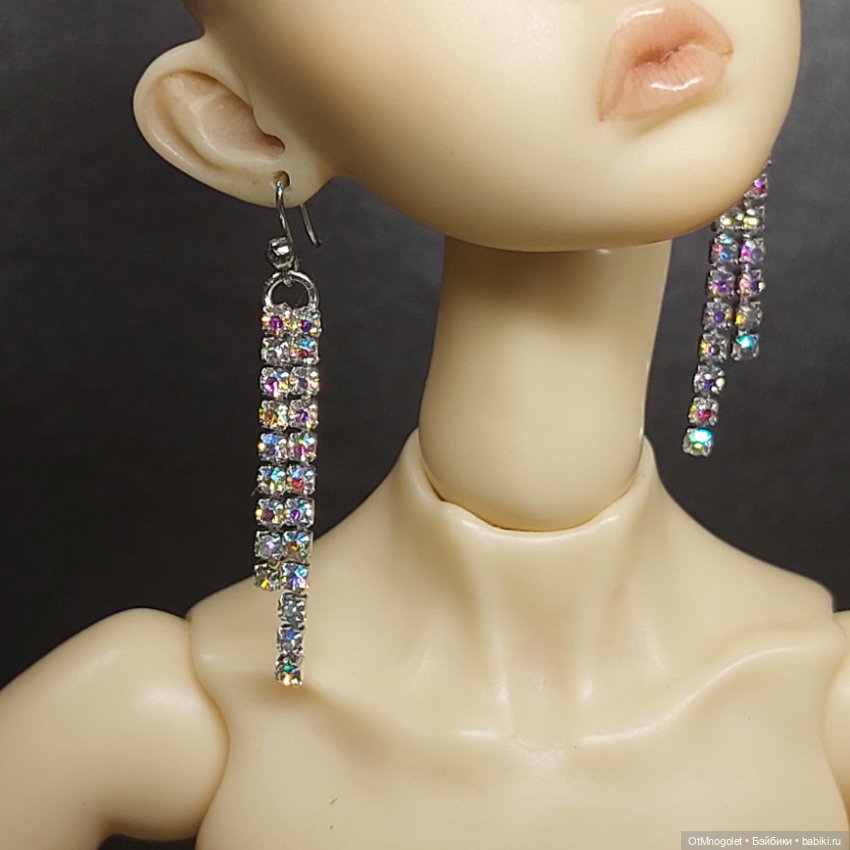 Серьги для кукол Рopovy, Tonner, Barbi (фото 2)