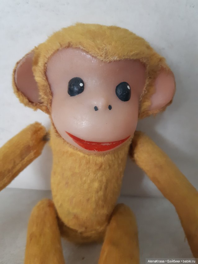 Обезьянка СССР заводная — Винтажные куклы и игрушки детства (фото 2)