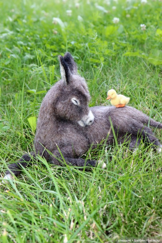 Ослик и утенок. Скидка — Авторские игрушки (фото 2)