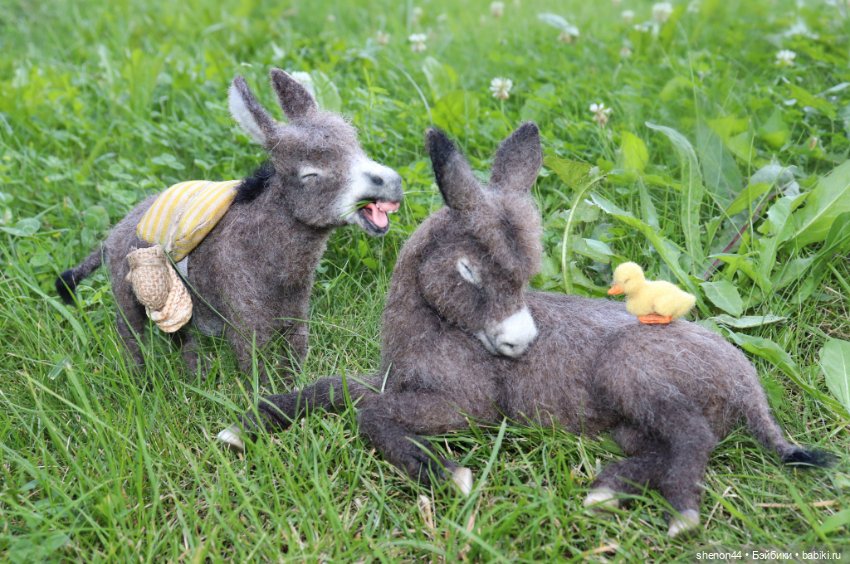 Ослик и утенок. Скидка — Авторские игрушки (фото 6)