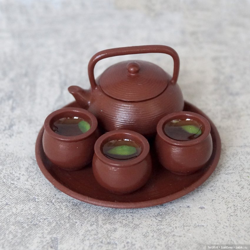 Китайский чайный набор №2 (масштаб 1:6)