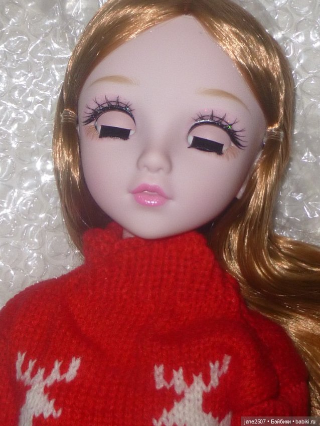 Большая кукла 60 см шарнирная - типа BJD SD - 1/3 - новая в аутфите - Шатенка (фото 4)