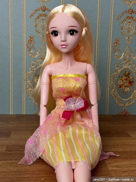 Большая кукла 60 см шарнирная - типа BJD SD - 1/3 - новая в аутфите - Блондинка